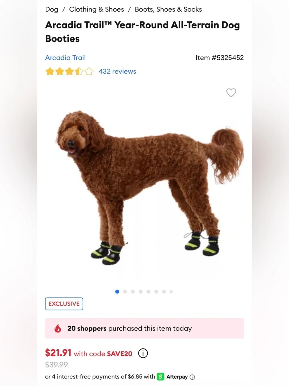 Arcadia Trail™ Year-Round All-Terrain Dog Booties